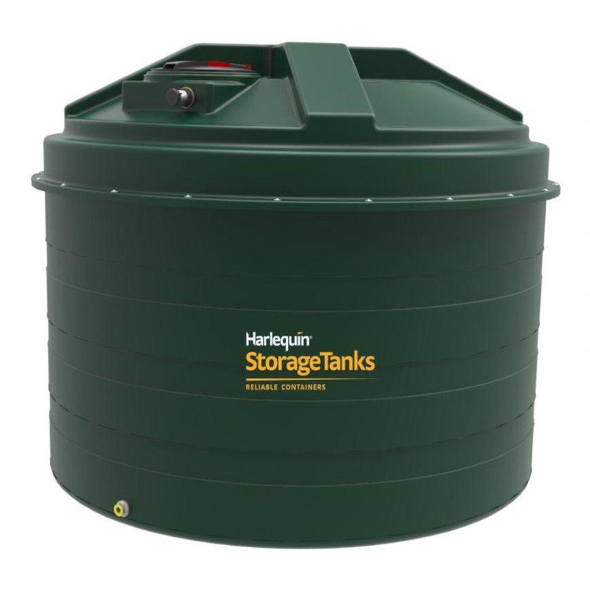 Harlequin 5400 Litre Plastic Bunded oil Storage Tank